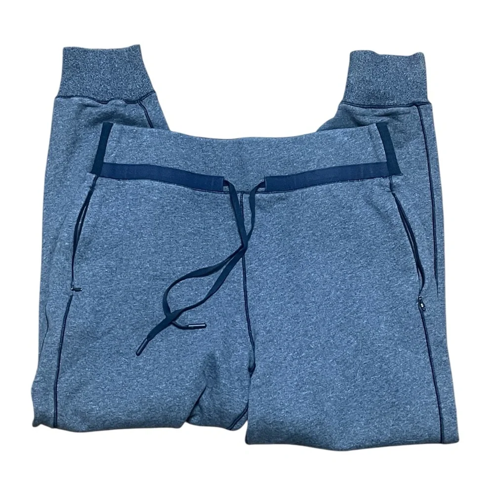 lululemon athletica Cool & Collected Heathered Speckled Blue Joggers - Picture 3 of 9